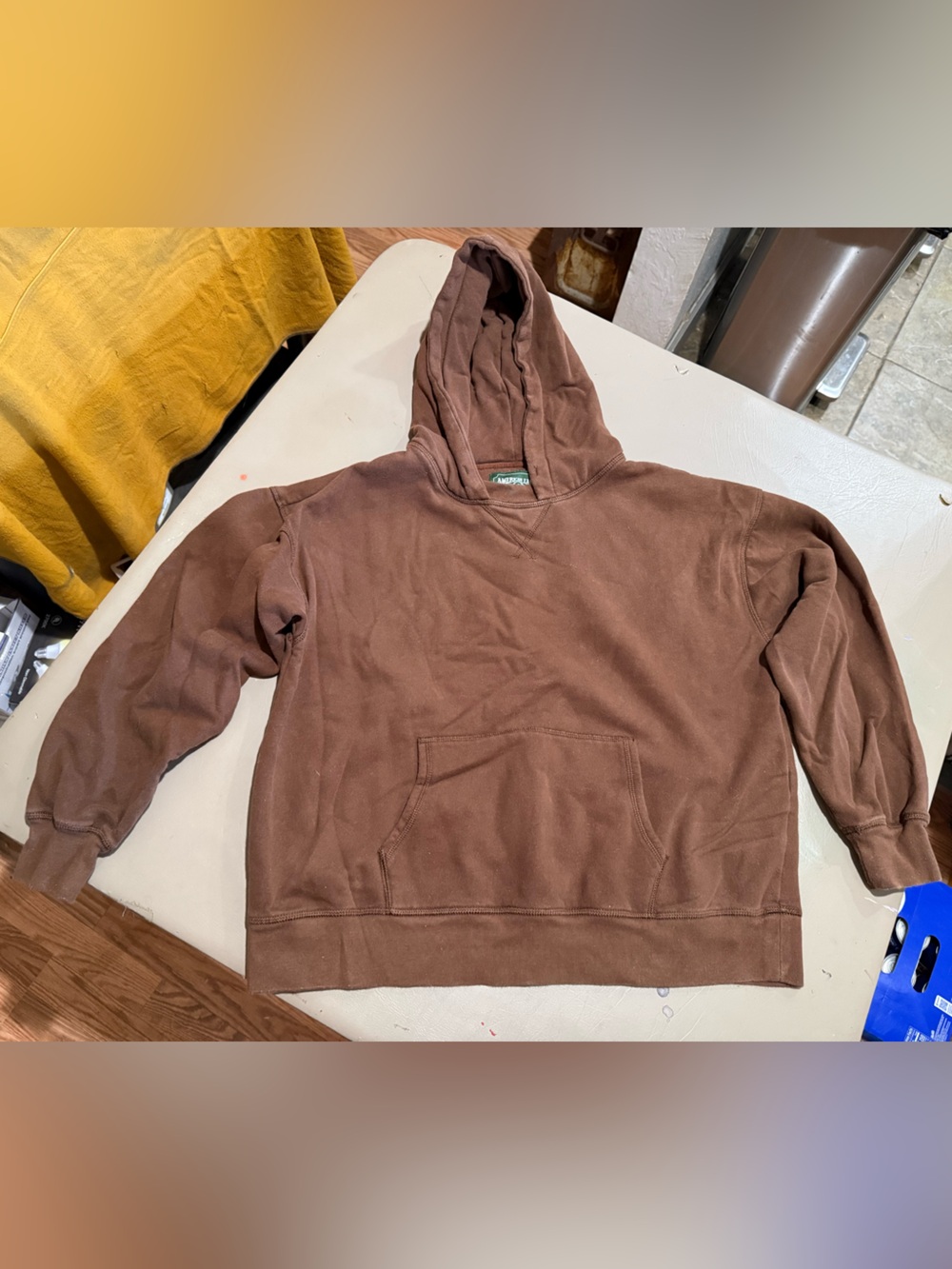 American Eagle XS Brown Vintage Hoodie
